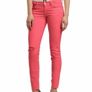 7 For All Mankind The SLIM Cigarette Jean, Peony